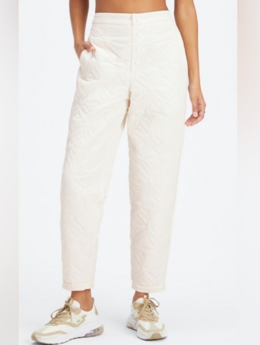 Fabletics Pant Women's XXL Quilted Tapered NWT